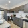Kitchen with stainless steel appliances