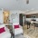 Open concept living and dining area