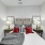 Styled bedroom with bed and nightstands